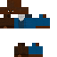 Minecraft skin texture, 64x64 pixels