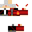 Minecraft skin texture, 64x64 pixels