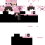 Minecraft skin texture, 64x64 pixels