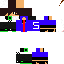 Minecraft skin texture, 64x64 pixels
