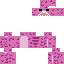 Minecraft skin texture, 64x64 pixels