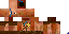 Minecraft skin texture, 64x32 legacy pixels