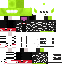 Minecraft skin texture, 64x64 pixels