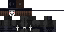 Minecraft skin texture, 64x32 legacy pixels
