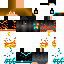 Minecraft skin texture, 64x64 pixels