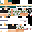 Minecraft skin texture, 64x64 pixels