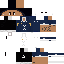Minecraft skin texture, 64x64 pixels