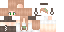 Minecraft skin texture, 64x32 legacy pixels