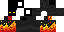 Minecraft skin texture, 64x32 legacy pixels