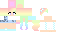 Minecraft skin texture, 64x32 legacy pixels