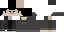Minecraft skin texture, 64x32 legacy pixels