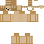 Minecraft skin texture, 64x64 pixels