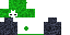 Minecraft skin texture, 64x32 legacy pixels