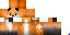 Minecraft skin texture, 64x32 legacy pixels