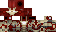Minecraft skin texture, 64x32 legacy pixels