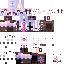 Minecraft skin texture, 64x64 pixels
