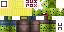 Minecraft skin texture, 64x32 legacy pixels
