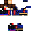 Minecraft skin texture, 64x64 pixels