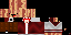 Minecraft skin texture, 64x32 legacy pixels