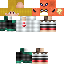 Minecraft skin texture, 64x64 pixels