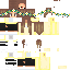 Minecraft skin texture, 64x64 pixels