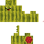 Minecraft skin texture, 64x64 pixels