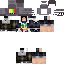 Minecraft skin texture, 64x64 pixels