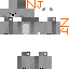 Minecraft skin texture, 64x64 pixels