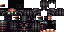 Minecraft skin texture, 64x32 legacy pixels