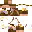 Minecraft skin texture, 64x64 pixels