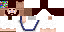 Minecraft skin texture, 64x32 legacy pixels