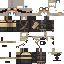 Minecraft skin texture, 64x64 pixels