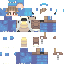 Minecraft skin texture, 64x64 pixels