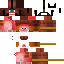 Minecraft skin texture, 64x64 pixels