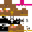 Minecraft skin texture, 64x64 pixels