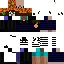 Minecraft skin texture, 64x64 pixels