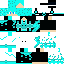 Minecraft skin texture, 64x64 pixels