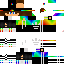 Minecraft skin texture, 64x64 pixels