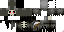Minecraft skin texture, 64x32 legacy pixels
