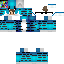 Minecraft skin texture, 64x64 pixels