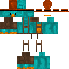 Minecraft skin texture, 64x64 pixels