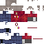 Minecraft skin texture, 64x64 pixels