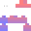 Minecraft skin texture, 64x64 pixels