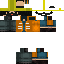 Minecraft skin texture, 64x64 pixels