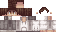 Minecraft skin texture, 64x32 legacy pixels