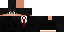 Minecraft skin texture, 64x32 legacy pixels