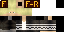 Minecraft skin texture, 64x32 legacy pixels