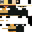 Minecraft skin texture, 64x64 pixels