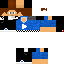 Minecraft skin texture, 64x64 pixels