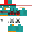 Minecraft skin texture, 64x64 pixels